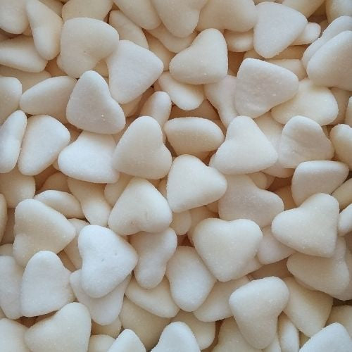 Cœur blanc sucré vanille (100g)
