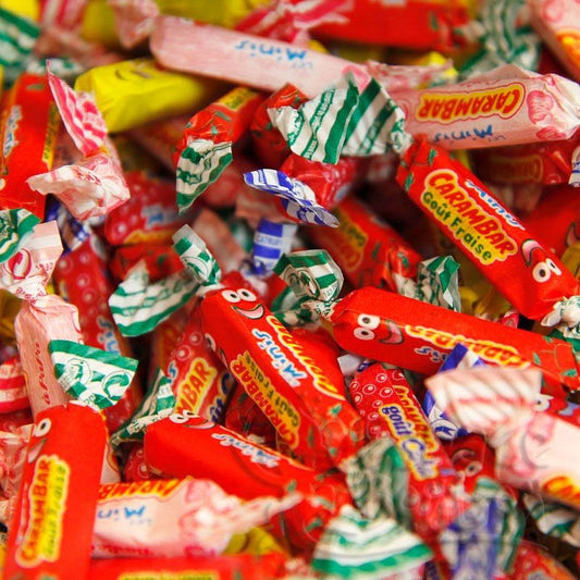 Mini carambar aux fruits (par 10)