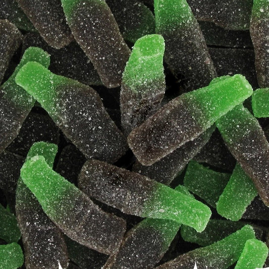 Coca vert et noir sucré (100g)