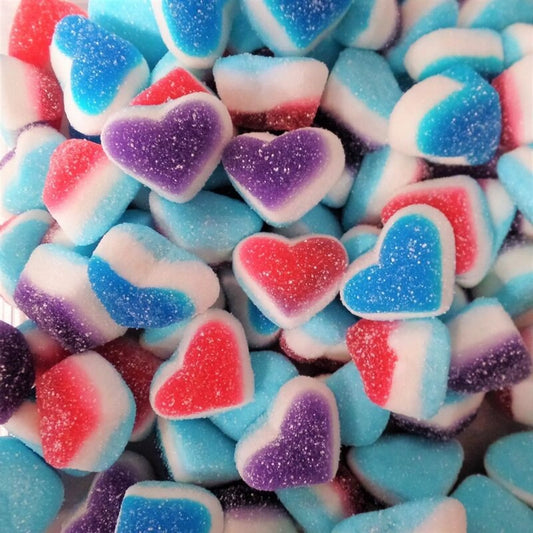 Cœur bisous bleu  (100g)