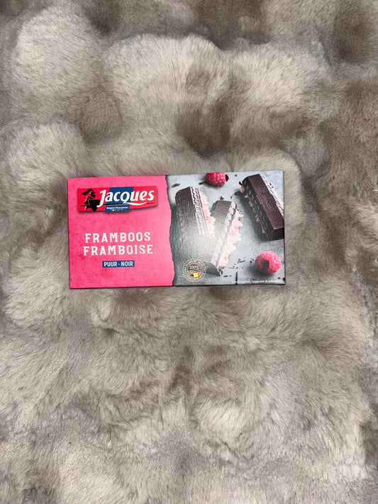 Tablette de chocolat framboise